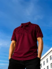 Premium Chinese Fabric Polo T-Shirt - Image 2