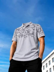 Premium Chinese Fabric Polo T-Shirt - Image 2