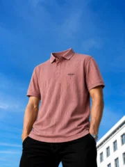 Premium Chinese Fabric Polo T-Shirt - Image 2