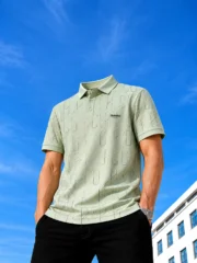 Premium Chinese Fabric Polo T-Shirt - Image 2