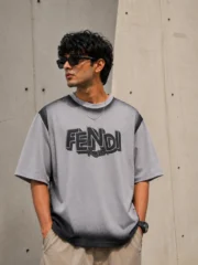 Premium Chinese Ribbed Oversized T-Shirt